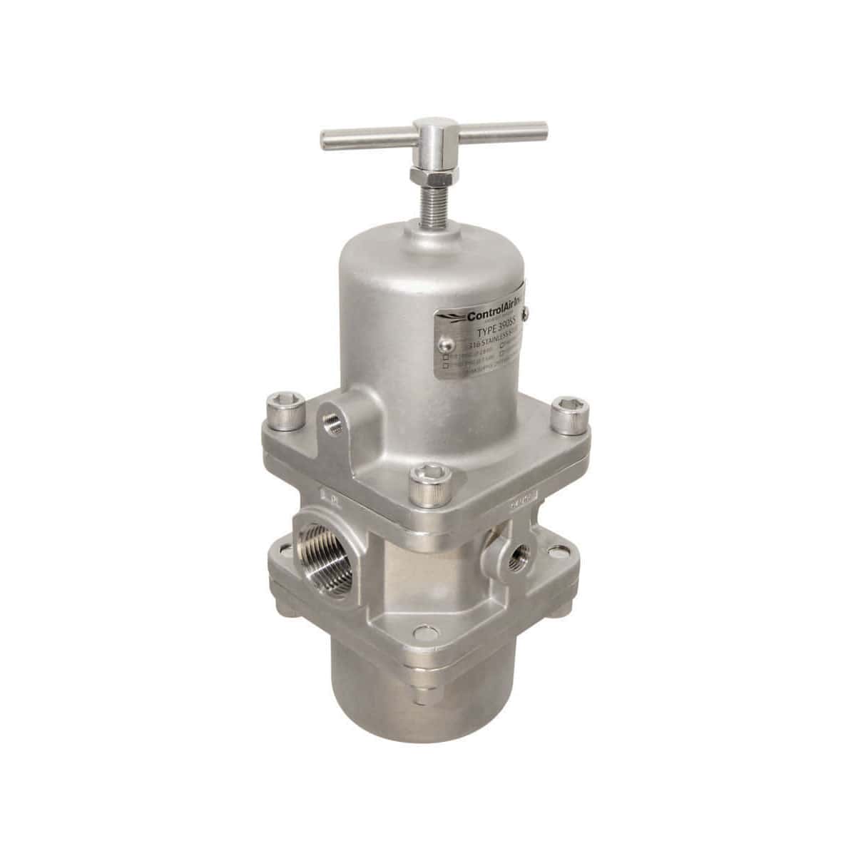 Type 390 Large Flow Capacity Stainless Steel Pressure Regulator 390型大流量容量不锈钢压力调节器